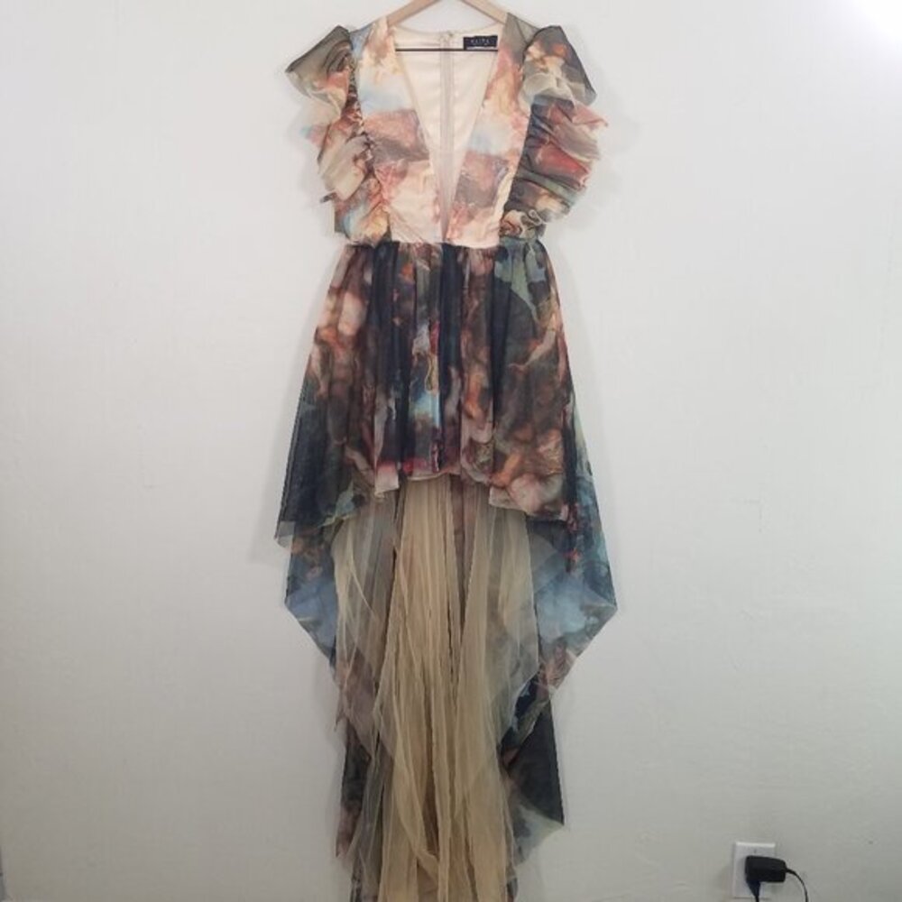 AKIRA Religious Angels Dress High Low Size L